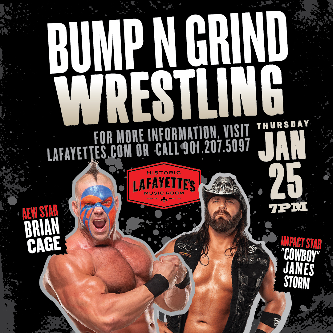 Bump N Grind Wrestling AEW Star Brian Cage and Impact Star